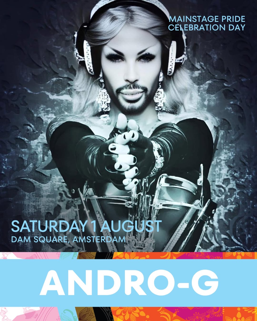 Andro-G, Saturday 1 August, Dam Square Amsterdam
