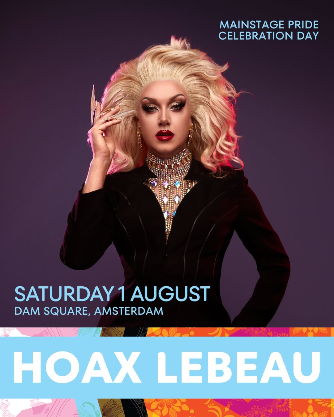 Hoax Lebeau, Saturday 1 August, Dam Square Amsterdam