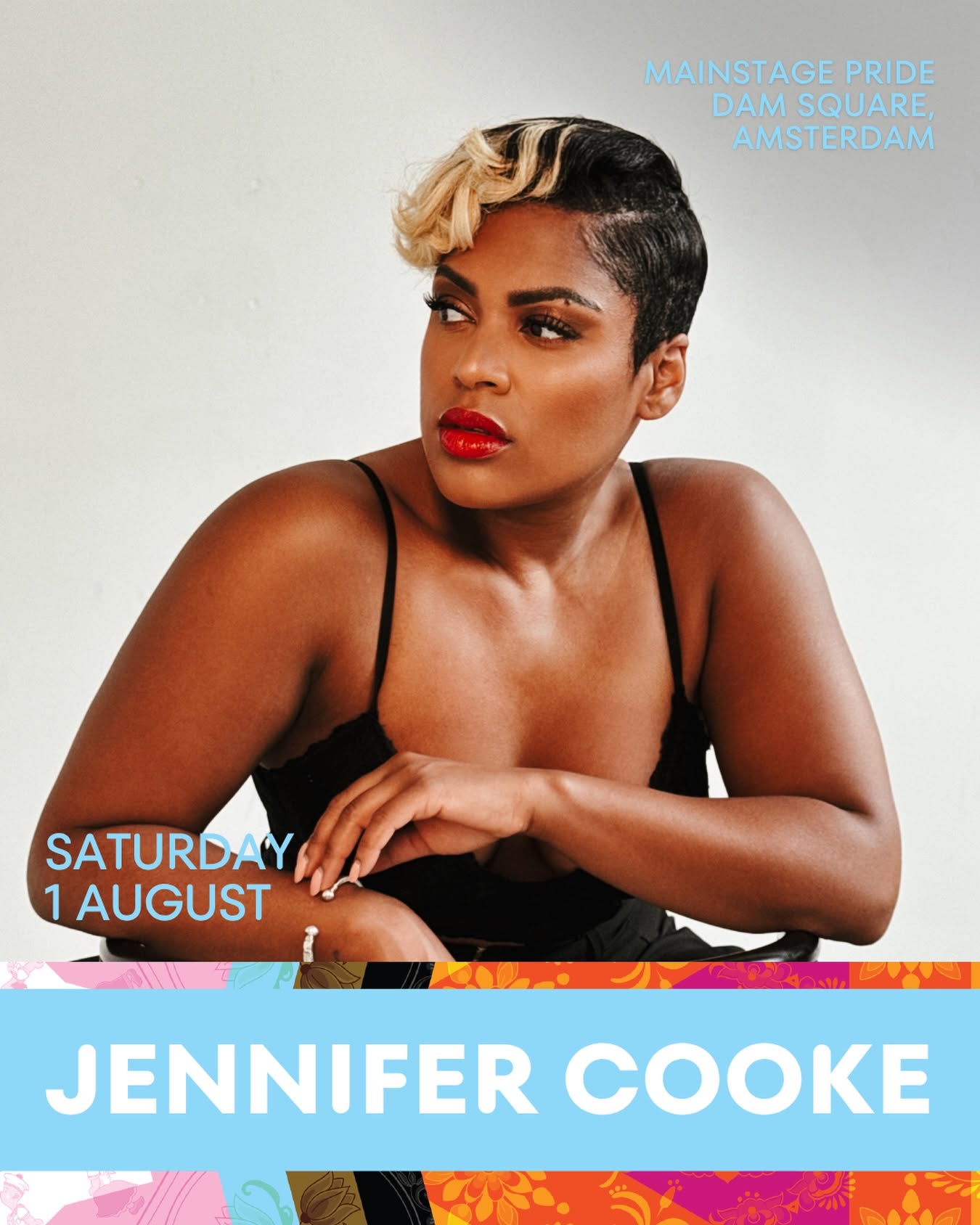 Jennifer Cooke, Saturday 1 August, Dam Square Amsterdam